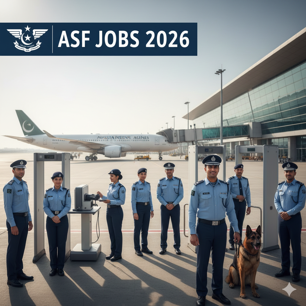 ASF Jobs 2026 – Latest Airport Security Force Vacancies in Pakistan BIG NEWS