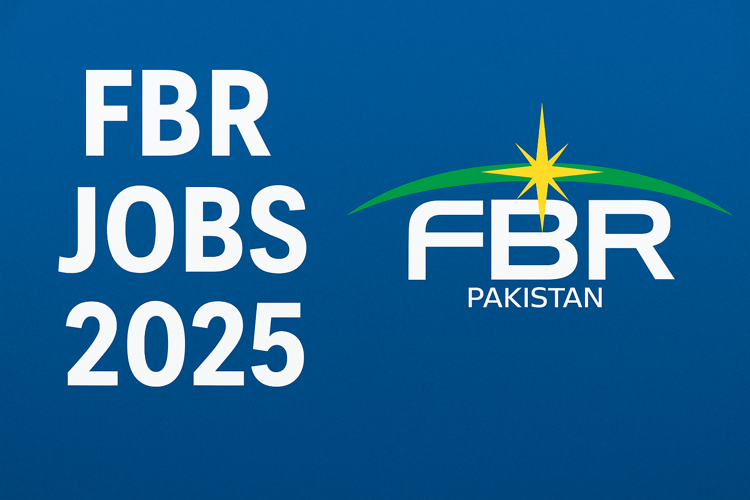 FBR Jobs 2025