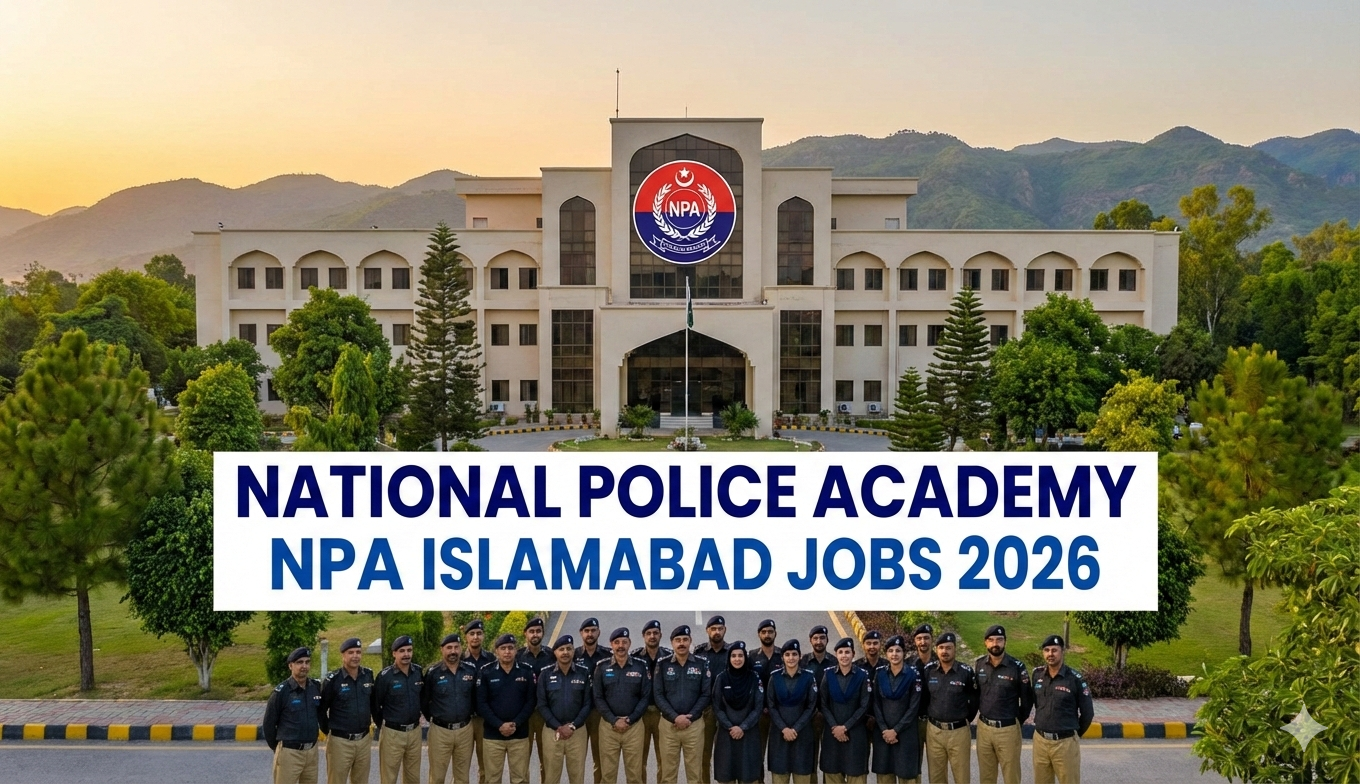 National Police Academy NPA Islamabad Jobs 2026 –Latest Government Career Opportunities