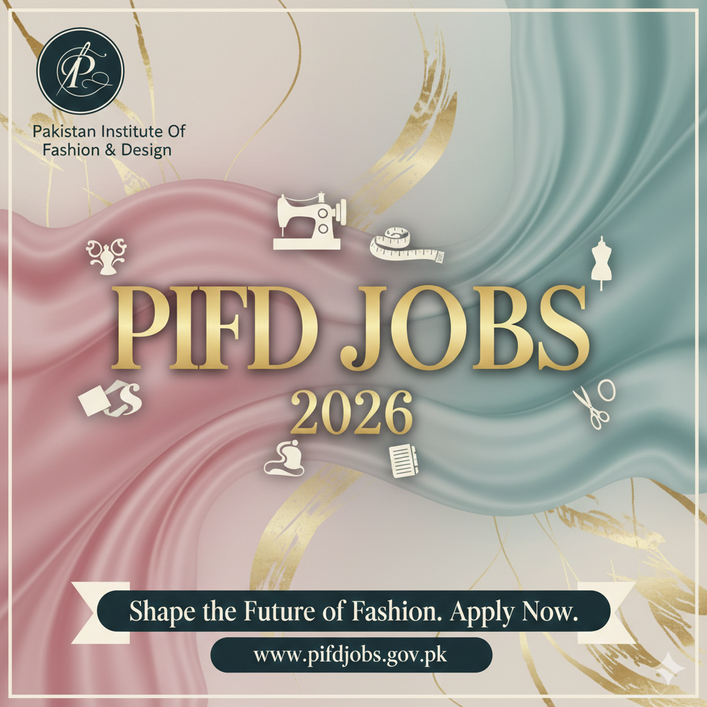 Pakistan Institute Of Fashion & Design PIFD Jobs 2026