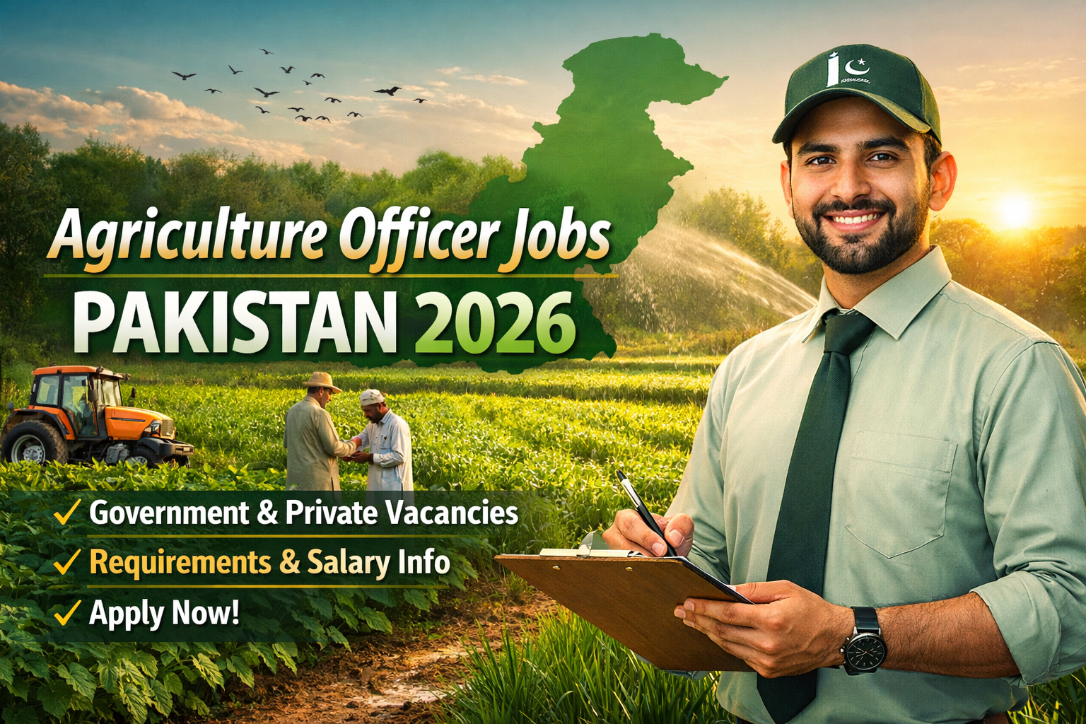 Agriculture Officer Jobs Pakistan 2026 – Complete Guide to Career, Requirements & Salary big news
