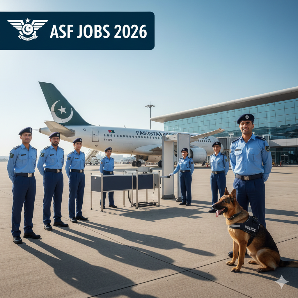 ASF Jobs 2026 – Latest Airport Security Force Vacancies in Pakistan (Apply Now) big news